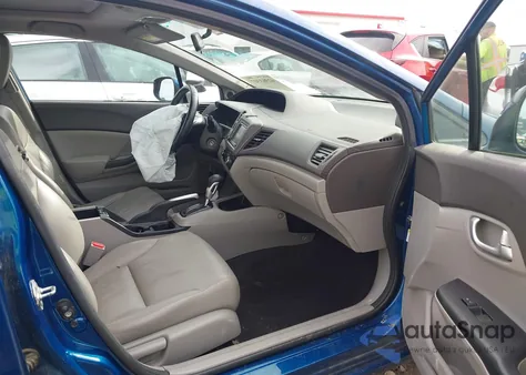 2012 Honda Civic Ex-L z USA, uszkodzony, nr VIN 19XFB2F99CE314585